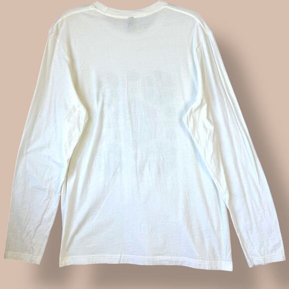 Run Across America Holiday Hustle Long Sleeve T Shirt Ei-Lo Size XL Unisex White - Picture 2 of 9